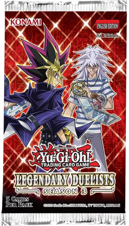 Yugioh Legendary Duelist Season 3 Individual Pack