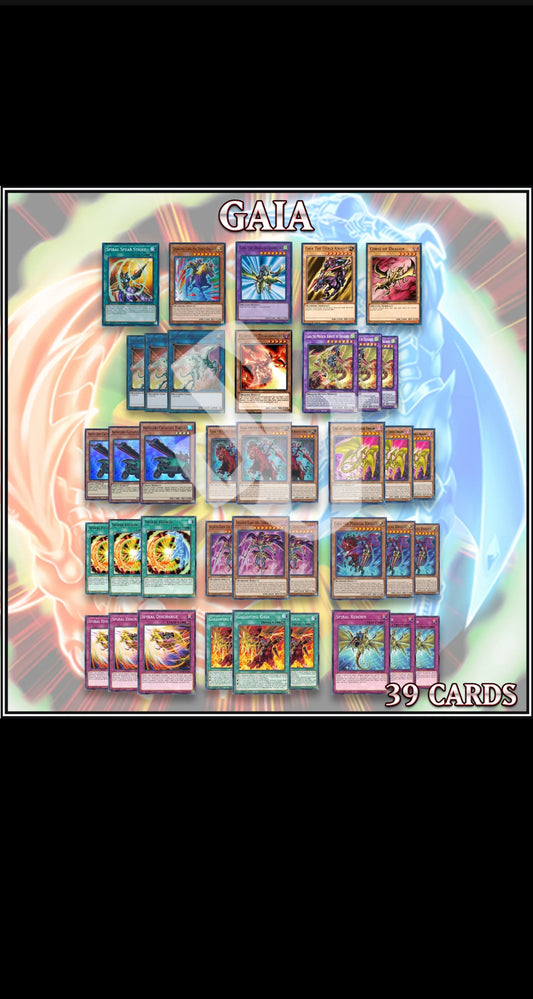 Yugioh Gaia Deck Core