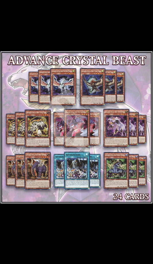 Yugioh Advanced Crystal Beast Deck Core