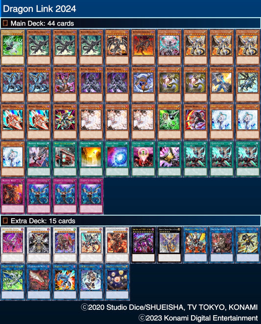 Yugioh Bystial Dragon Link Deck