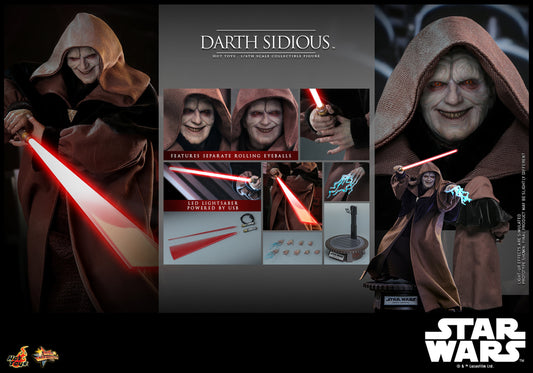 STAR WARS HOT TOYS 1/6 SCALE Darth Sidious™