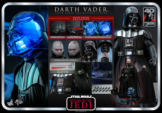 STAR WARS Hot Toys 1/6 Darth Vader™ (Deluxe Version) (Return of the Jedi 40th Anniversary Collection)