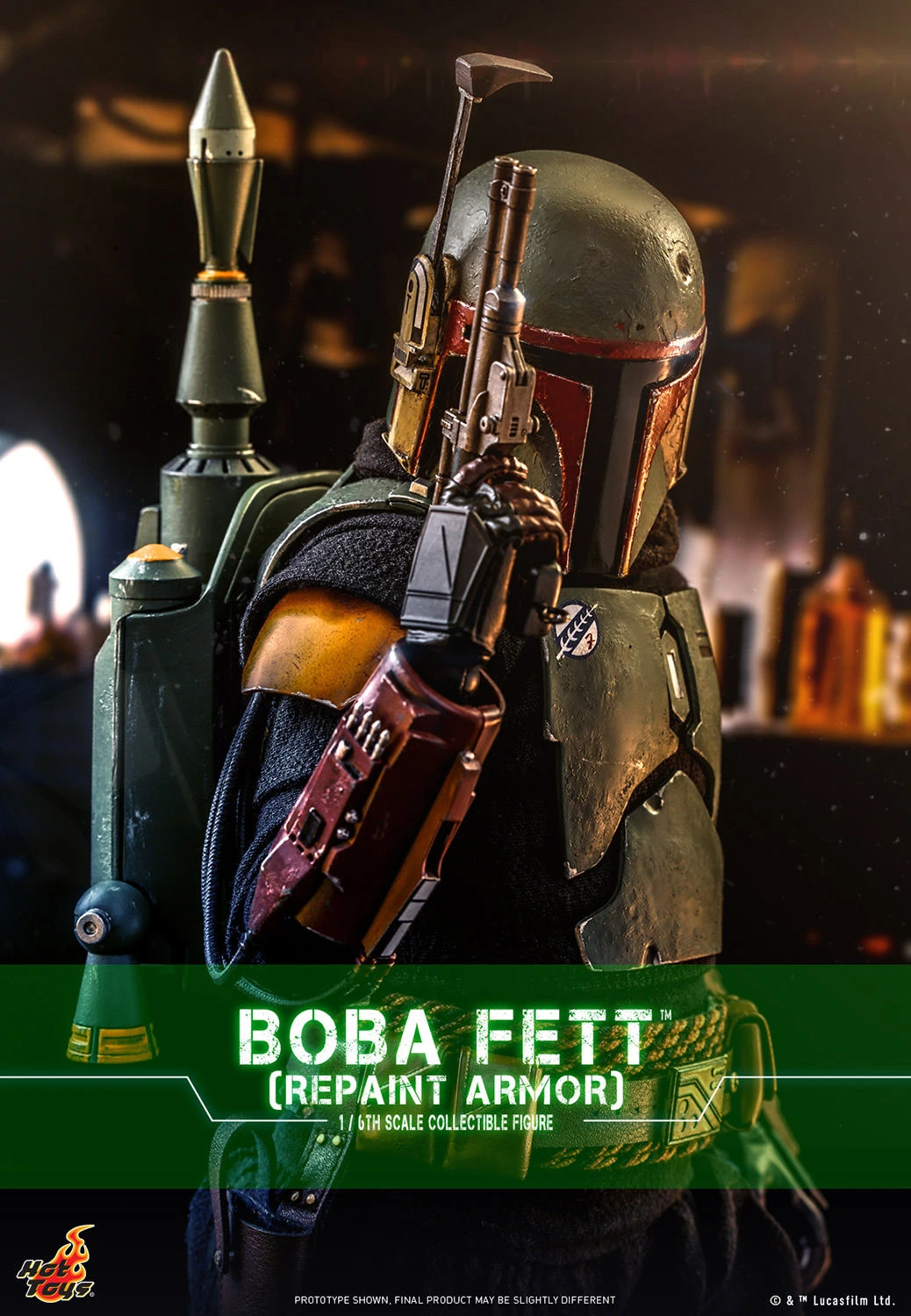 Hot Toys Star Wars Boba Fett Repainted Armor