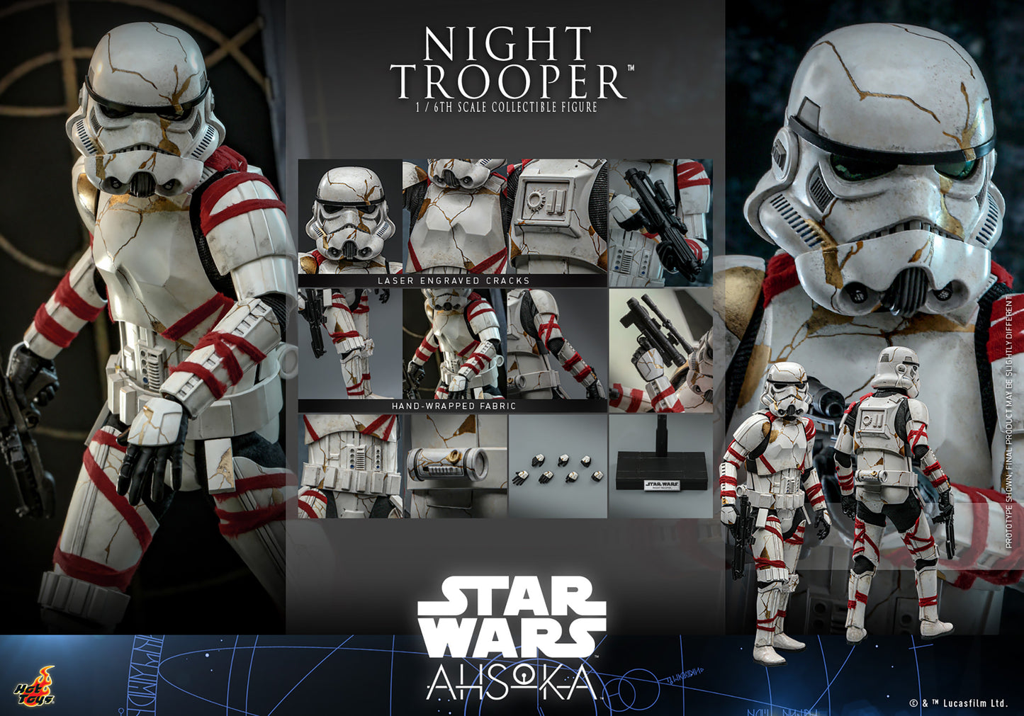 Star Wars Hot Toys 1/6 Scale  Night Trooper™