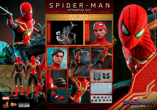 Sideshow / Hot Toys 1/6 Spider-Man (Integrated Suit) Deluxe Version