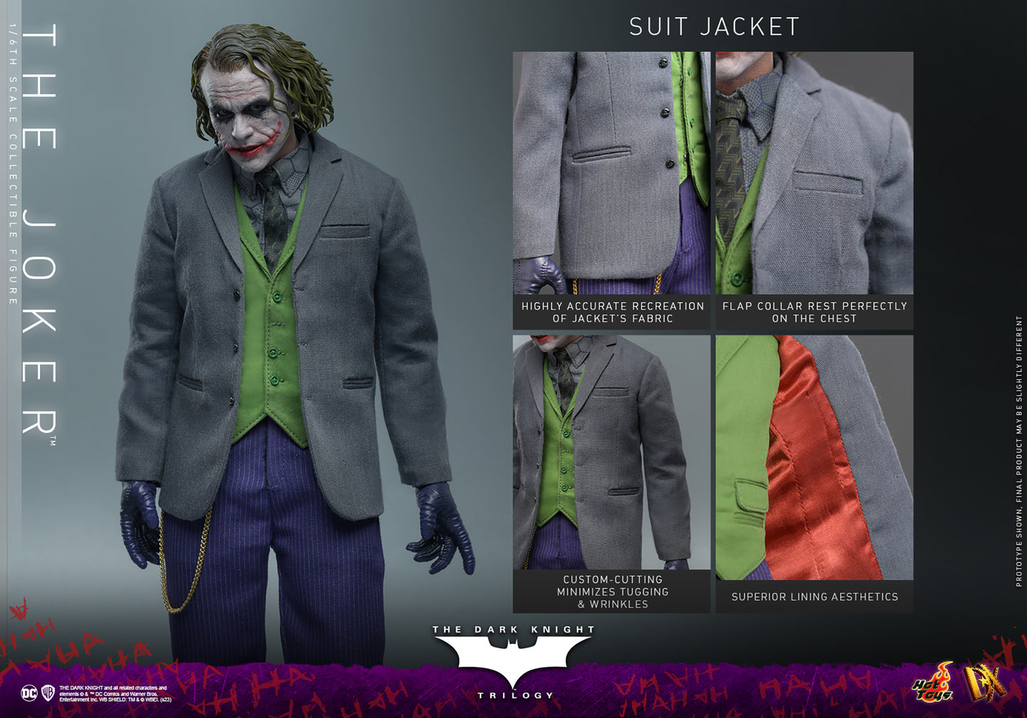 DC 1/6 Scale Hot Toys The Joker