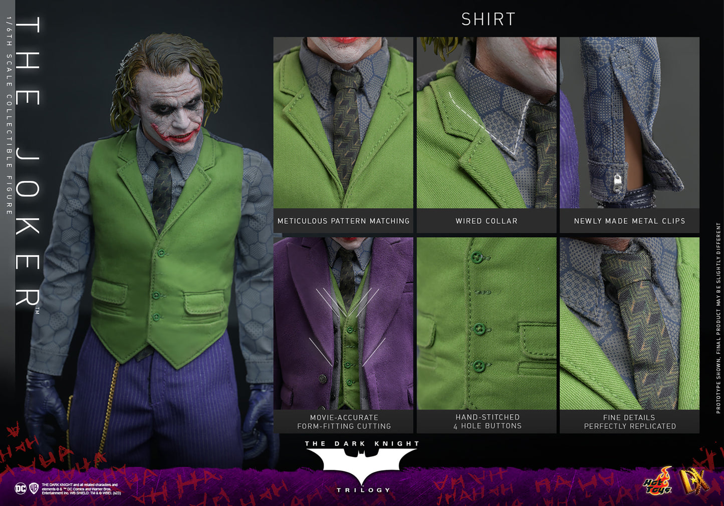 DC 1/6 Scale Hot Toys The Joker
