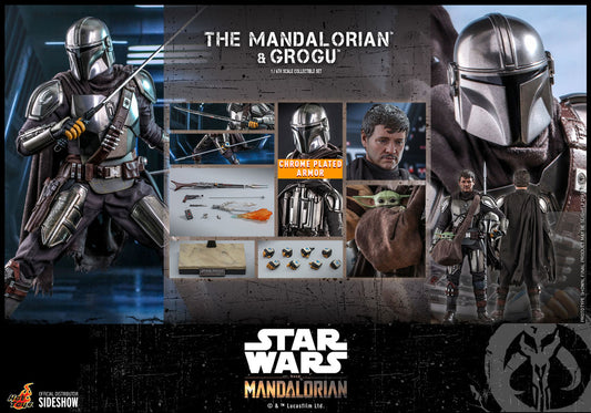 Hot Toys 1/6th Scale The Mandalorian™ and Grogu™